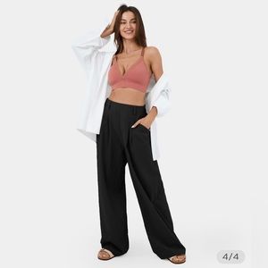 High Wasted Wide Leg Flowy Palazzo Pants